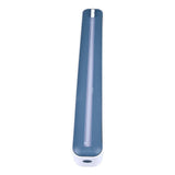 Reusable Cling Film Dispenser Magnetic Refillable Plastic Wrap Dispenser with Cutter Magnetic Stripe White Blue