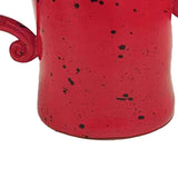 Storage Canister Resin Multifunctional Stylish Food Storage Jar Home Decoration for Jewelry Coffee Red S