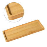 Wooden Coaster for Drinks Natural Rectangular Retro Insulated Coaster Cup Mat for Tabletop Protection Home Decor Housewarming Gift - 45-Degree Angle