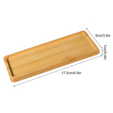 Wooden Coaster for Drinks Natural Rectangular Retro Insulated Coaster Cup Mat for Tabletop Protection Home Decor Housewarming Gift
