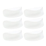 6PCS Round Placemat Woven White Table Mat Heat Insulation Easy to Clean Versatile Dining Accessory for Home Kitchen Decor