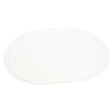 6PCS Round Placemat Woven White Table Mat Heat Insulation Easy to Clean Versatile Dining Accessory for Home Kitchen Decor - Extra Image