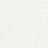 6PCS Round Placemat Woven White Table Mat Heat Insulation Easy to Clean Versatile Dining Accessory for Home Kitchen Decor - Extra Image