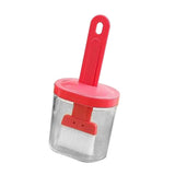 Integrated Silicone Oil Bottle Brush Olive Oil Dispenser Bottle with Silicone Brush for Cooking Baking Barbecue Pickling Pink
