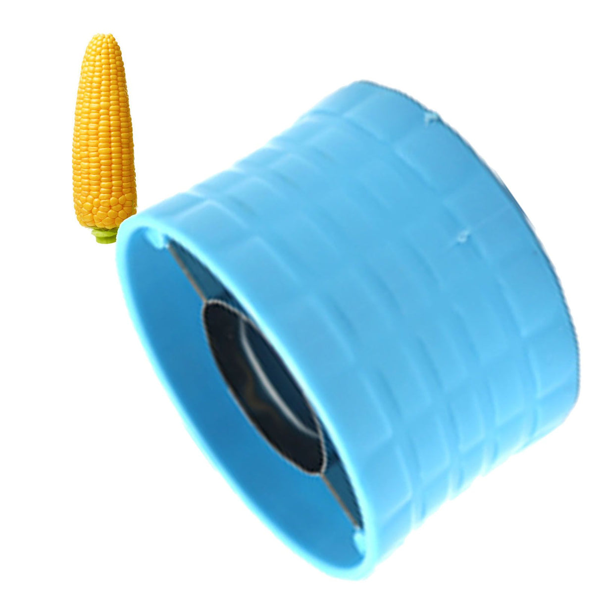 Corn Peeler 304 Stainless Steel Cob Stripper Corn Kernels Remove Tool for Home Kitchen Lake Blue