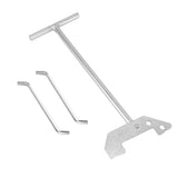 3 Pcs Garbage Disposer Unjamming Wrench Garbage Disposal Release Wrench for Dislodge Jams Or Clutter From Above The Sink