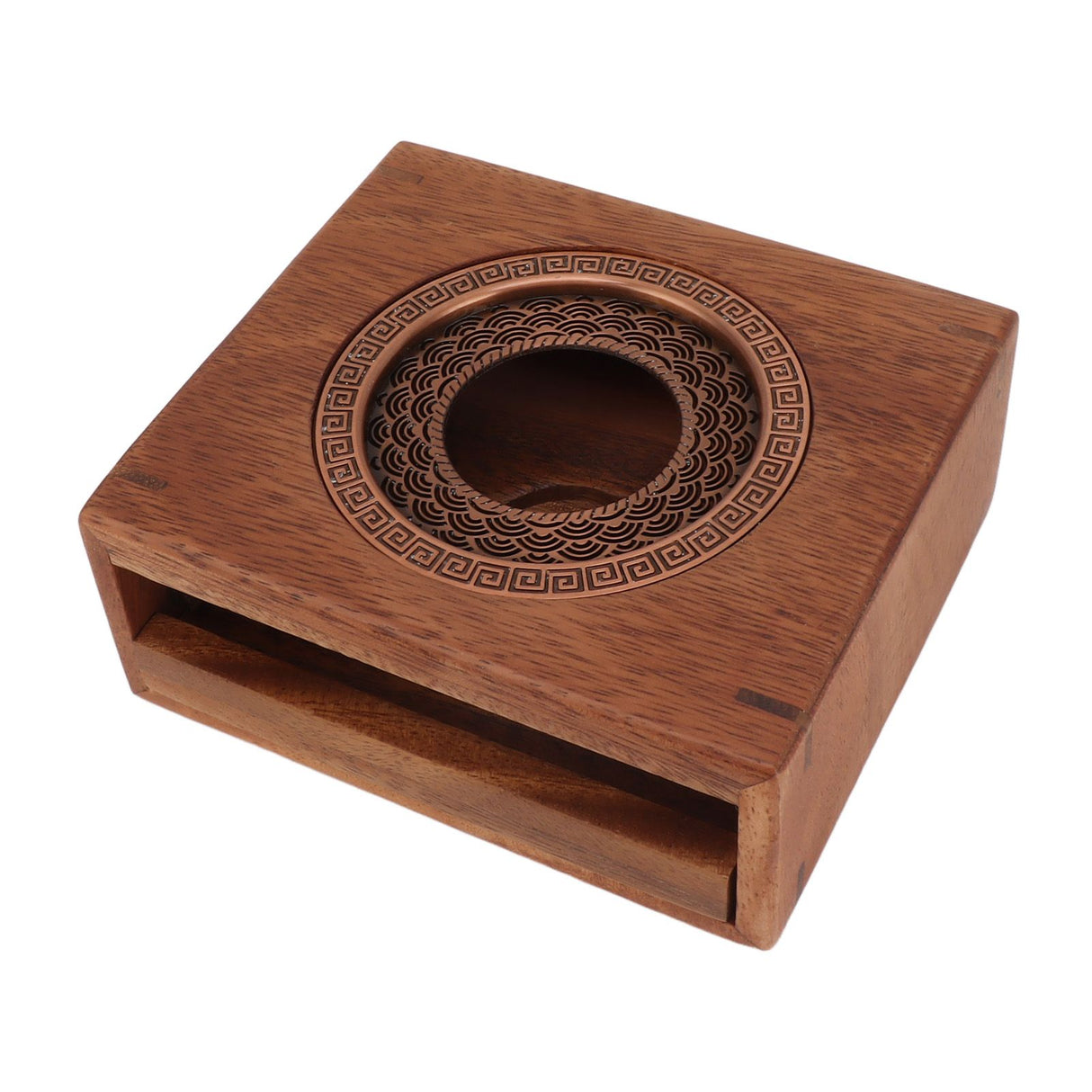Candle Tea Warmer Japanese Style Walnut Teapot Warmer Home Universal Tea Warmer Stove