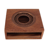 Candle Tea Warmer Japanese Style Walnut Teapot Warmer Home Universal Tea Warmer Stove