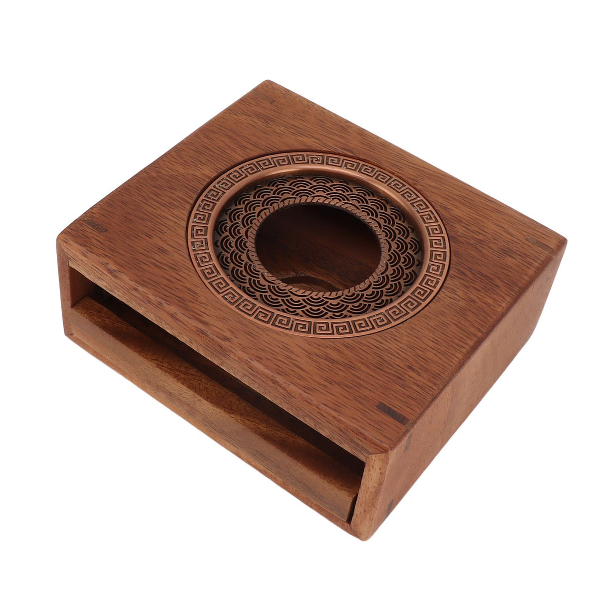 Candle Tea Warmer Japanese Style Walnut Teapot Warmer Home Universal Tea Warmer Stove