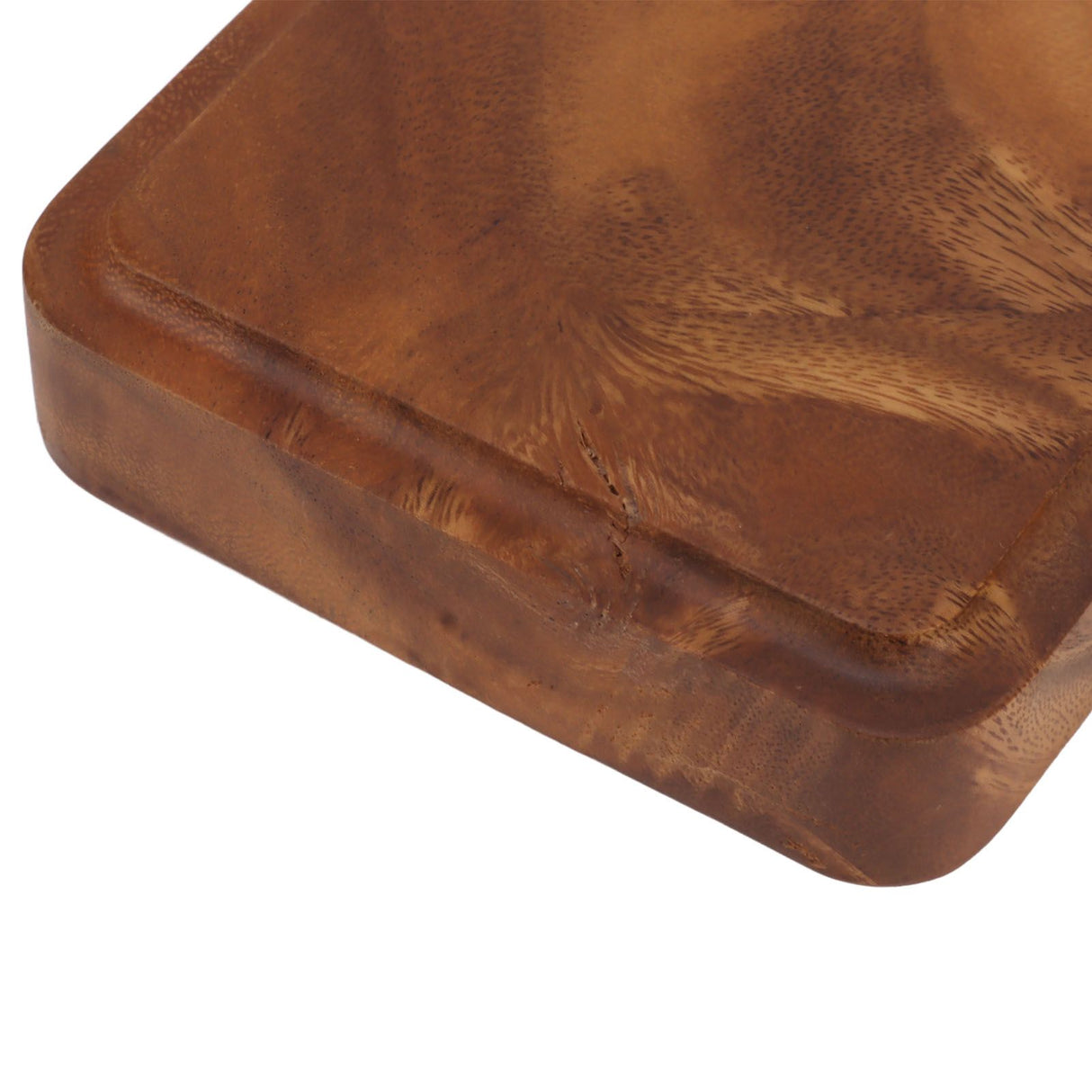 Walnut Fruit Plate Smooth Textured Elegant Wood Serving Tray for Snack Fruit Nut Kitchen Utensils Square 15x15cm