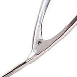 Shrimp Deveiner Tool Efficient Easy To Use Comfortable Grip Stainless Steel Shrimp Peeler for Seafood - Low Angle