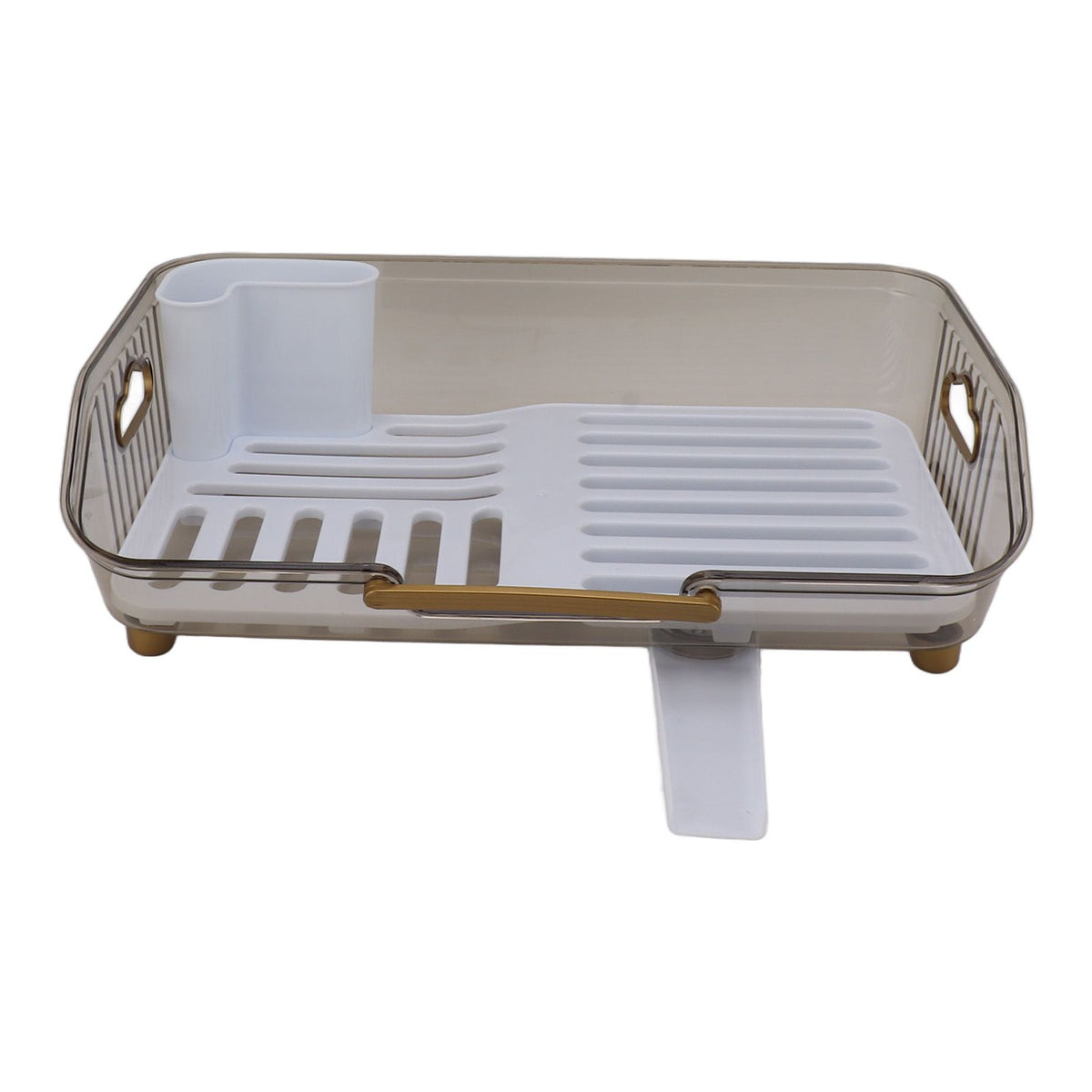 Dish Drying Rack Multifunctional PP Space Saving Clean Hygienic Dish Drainer for Kitchen Sink