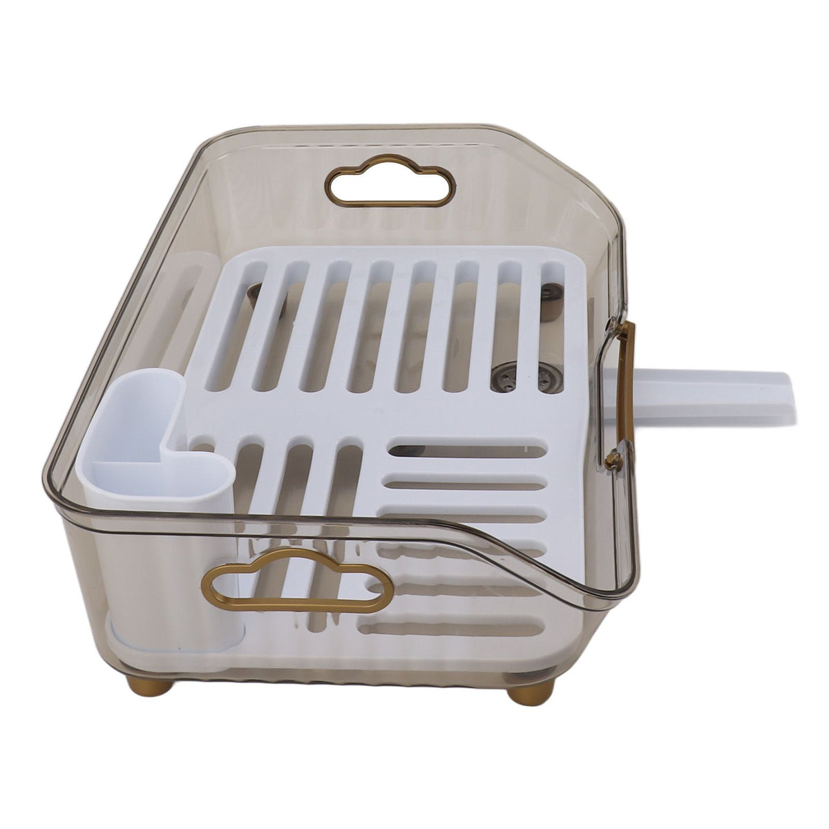 Dish Drying Rack Multifunctional PP Space Saving Clean Hygienic Dish Drainer for Kitchen Sink