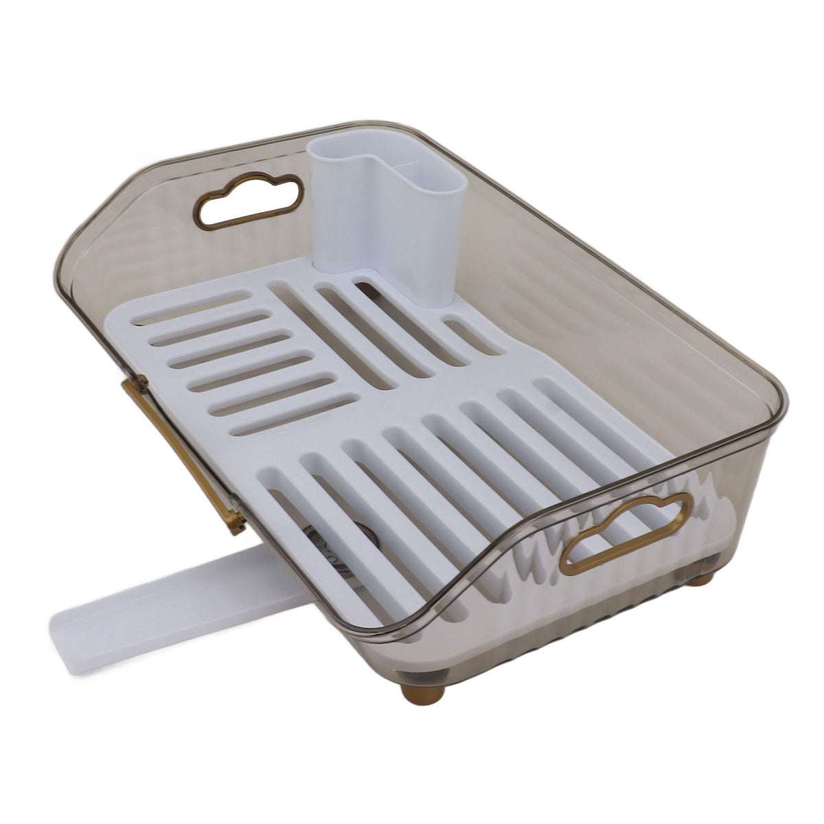 Dish Drying Rack Multifunctional PP Space Saving Clean Hygienic Dish Drainer for Kitchen Sink