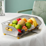 Dish Drying Rack Multifunctional PP Space Saving Clean Hygienic Dish Drainer for Kitchen Sink - Extra Image