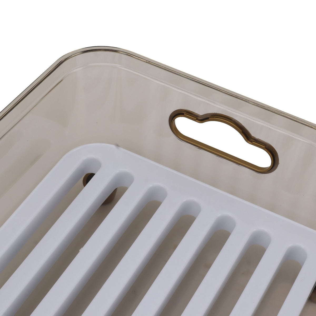 Dish Drying Rack Multifunctional PP Space Saving Clean Hygienic Dish Drainer for Kitchen Sink