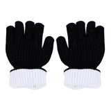 BBQ Gloves Fireproof Heat Resistant Prevent Slip Grilling Gloves for Microwave Oven Barbecue Baking Black