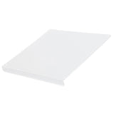 Acrylic Cutting Board Non Slip Clear Cutting Board with Counter Lip for Kitchen Counter 45x35x3CM - Front View