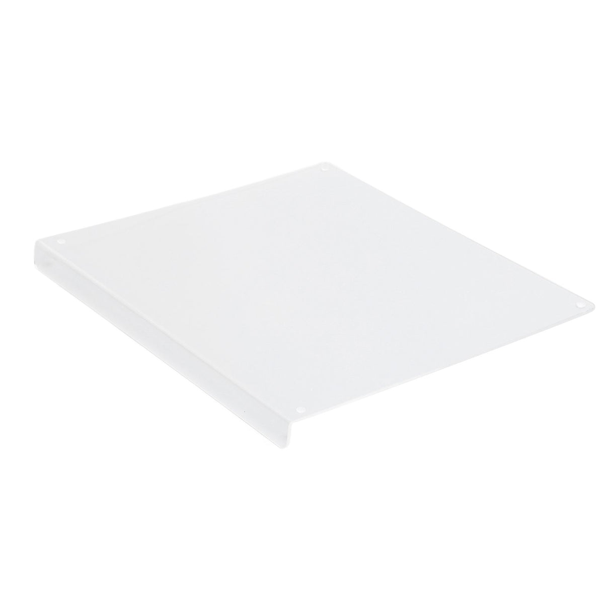 Acrylic Cutting Board Non Slip Clear Cutting Board with Counter Lip for Kitchen Counter 45x35x3CM