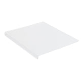 Acrylic Cutting Board Non Slip Clear Cutting Board with Counter Lip for Kitchen Counter 45x35x3CM - Side View