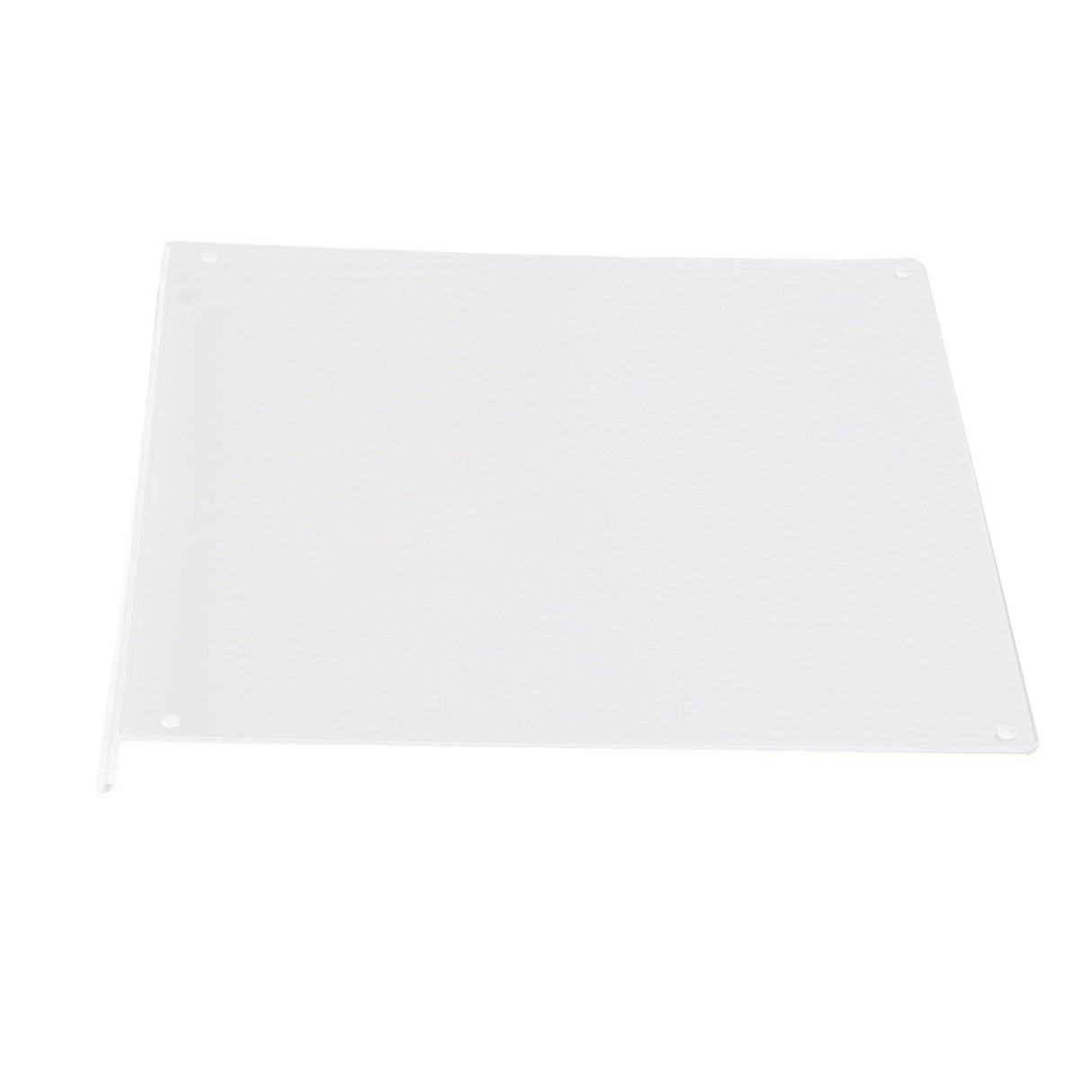 Acrylic Cutting Board Non Slip Clear Cutting Board with Counter Lip for Kitchen Counter 45x35x3CM