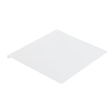 Acrylic Cutting Board Non Slip Clear Cutting Board with Counter Lip for Kitchen Counter 45x35x3CM - Rear View