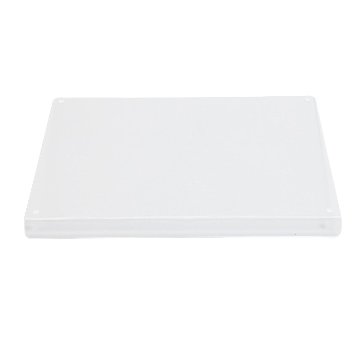 Acrylic Cutting Board Non Slip Clear Cutting Board with Counter Lip for Kitchen Counter 45x35x3CM