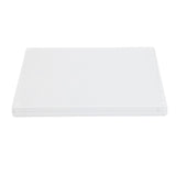 Acrylic Cutting Board Non Slip Clear Cutting Board with Counter Lip for Kitchen Counter 45x35x3CM - Low Angle