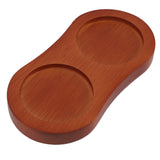 Pepper Salt Mill Tray 8 Shaped Easy To Use Wooden Mill Tray for Placing Various Seasoning Bottles