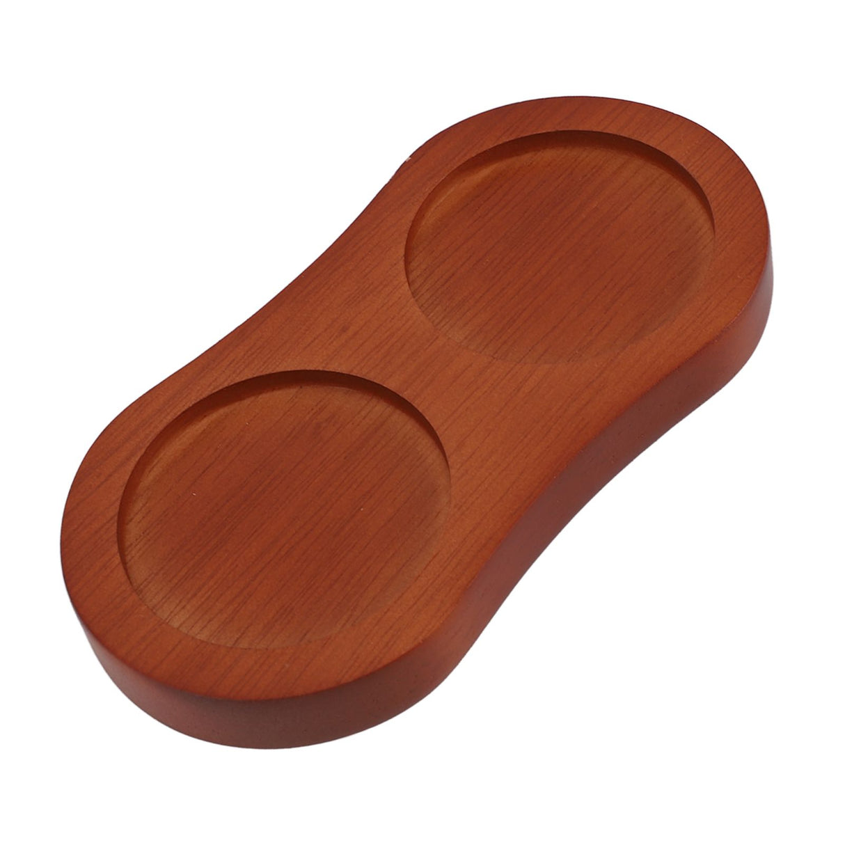 Pepper Salt Mill Tray 8 Shaped Easy To Use Wooden Mill Tray for Placing Various Seasoning Bottles