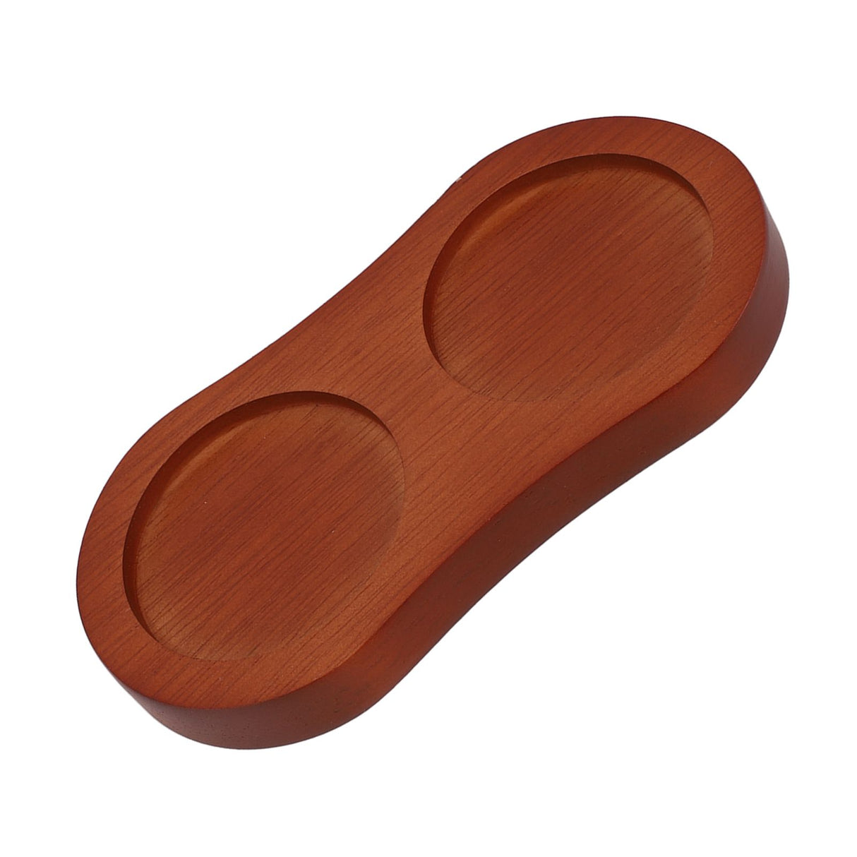 Pepper Salt Mill Tray 8 Shaped Easy To Use Wooden Mill Tray for Placing Various Seasoning Bottles