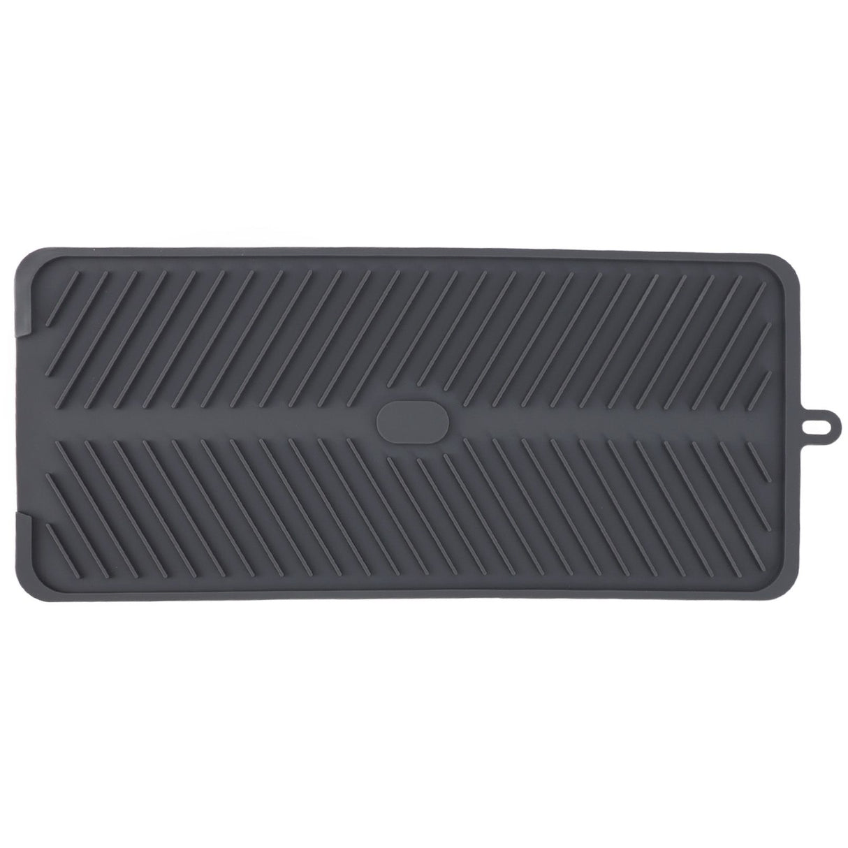 Silicone Drainage Pad Multipurpose Waterproof Collapsible Heat Resistance Thicken Silicone Dish Drying Mat for Kitchen Bar
