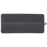 Silicone Drainage Pad Multipurpose Waterproof Collapsible Heat Resistance Thicken Silicone Dish Drying Mat for Kitchen Bar