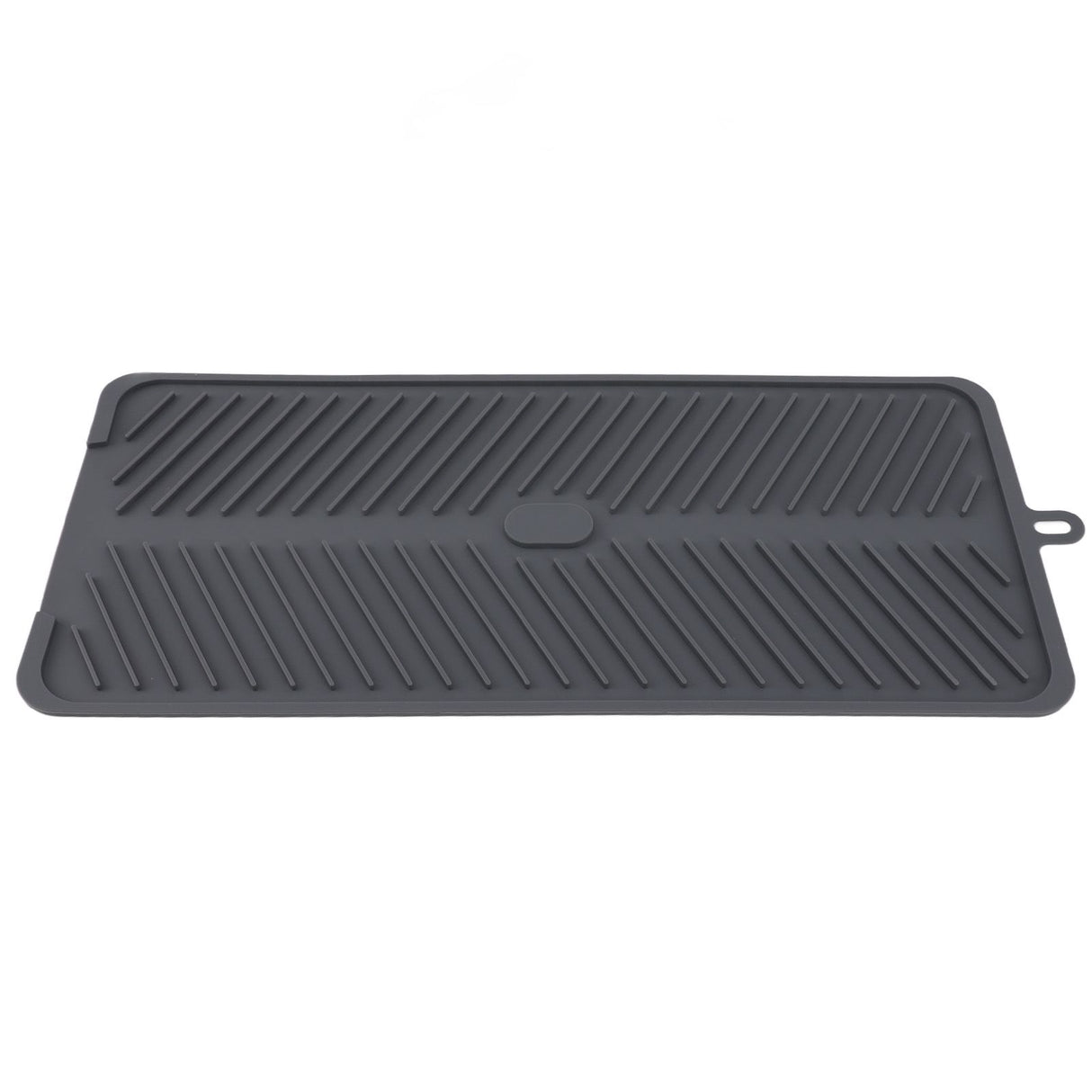 Silicone Drainage Pad Multipurpose Waterproof Collapsible Heat Resistance Thicken Silicone Dish Drying Mat for Kitchen Bar