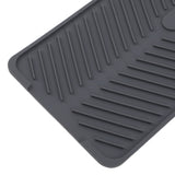 Silicone Drainage Pad Multipurpose Waterproof Collapsible Heat Resistance Thicken Silicone Dish Drying Mat for Kitchen Bar - Extra Image
