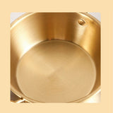 Double Ear Snack Bowl Multifunctional 304 Stainless Steel Noodle Bowl for Home Restaurant - Extra Image