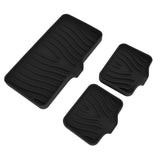 Kitchen Soap Tray Countertop Silicone Sink Deflector Sponge Holder for Bathroom Toilet Black
