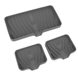 Kitchen Soap Tray Countertop Silicone Sink Deflector Sponge Holder for Bathroom Toilet Grey - Close-Up Angle