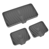 Kitchen Soap Tray Countertop Silicone Sink Deflector Sponge Holder for Bathroom Toilet Grey - Extra Image