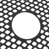 Sink Protector for Kitchen Silicone Non Slip Heat Resistant Mat for Bottom of Center Drain Sink Farmhouse Stainless Steel Porcelain Sink Black - Extra Image
