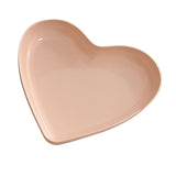 Serving Platter Heart Shape Dinner Plate Plastic Easy to Clean Versatile Kitchen Dinnerware for Party Gathering Wedding 1 Platter - Low Angle