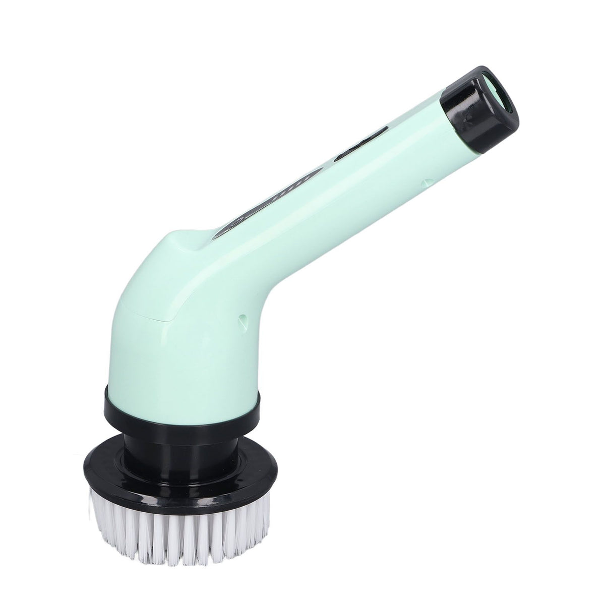 Electric Handheld Brush Adjustable Extension Handle Powerful Highly Efficient Labor Saving Electric Spin Scrubber for Bathroom Kitchen 6 Heads Green