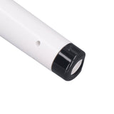 Electric Handheld Brush Adjustable Extension Handle Powerful Highly Efficient Labor Saving Electric Spin Scrubber for Bathroom Kitchen 9 Heads White