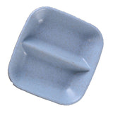 Dipping Bowl Wheat Straw Divided Compact Practical Dip Sauce Dish for Home Kitchen Blue