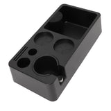 Coffee Tamping Station ABS Modern Multifunctional Coffee Filter Tamper Holder Portafilter Stand for Home Kitchen Cafe Bar Black - Extra Image