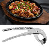 Zinc Alloy Oven Clip High Hardness Anti Scald Easy To Clean Baking Tray Grabber for Moving Hot Plate Bowls - Extra Image