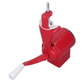 Multifunctional Kitchen Cheese Grater Manual Hand Crank Vegetable Slicing Walnuts Grinder Food Nuts Grinder - Low Angle