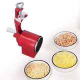 Multifunctional Kitchen Cheese Grater Manual Hand Crank Vegetable Slicing Walnuts Grinder Food Nuts Grinder