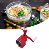 Multifunctional Kitchen Cheese Grater Manual Hand Crank Vegetable Slicing Walnuts Grinder Food Nuts Grinder - Extra Image