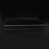 Cooking Chopping Board Acrylic Clear Anti Slip Spacious Size Abrasion Resistant Cutting Board for Kitchen - 45-Degree Angle